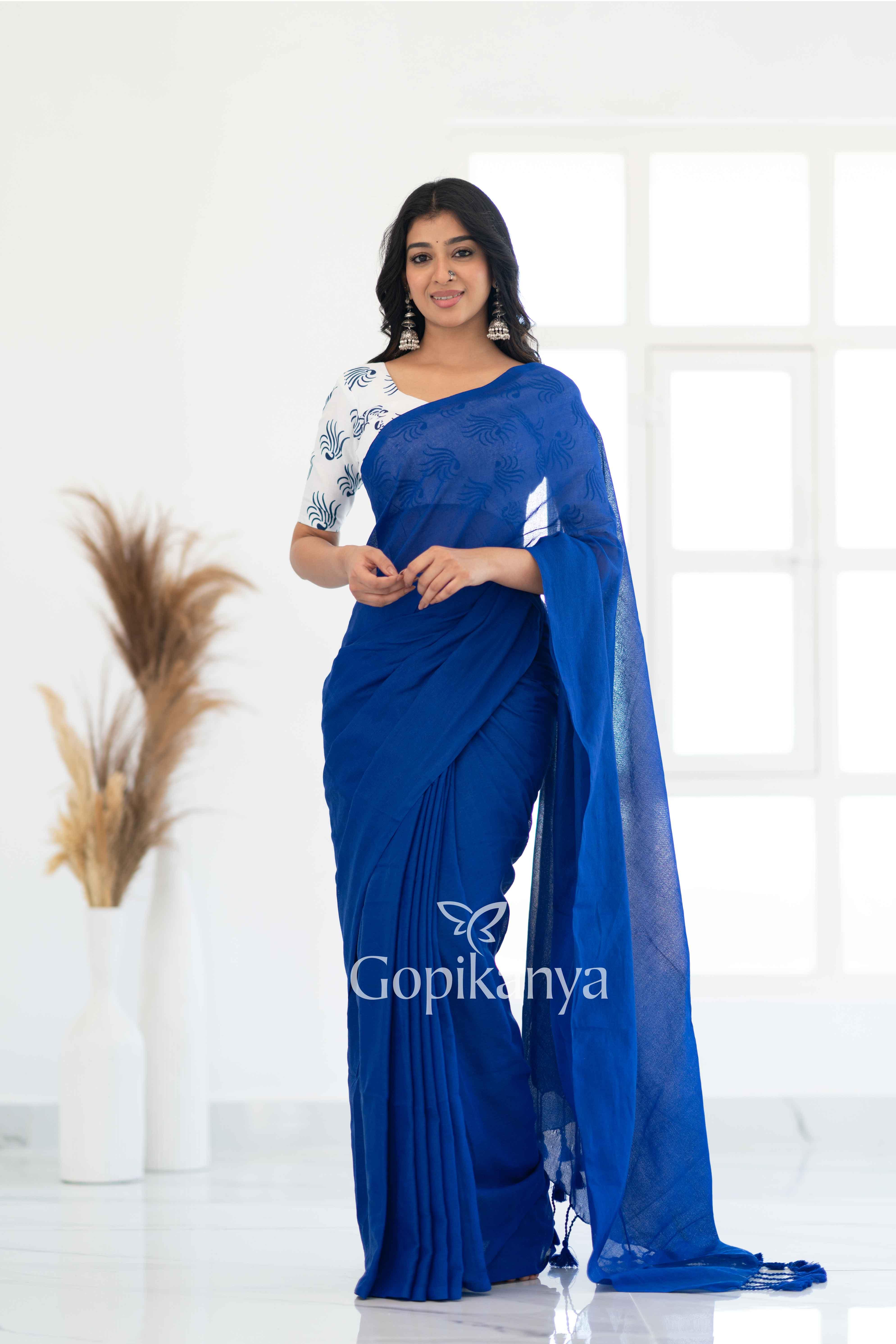 Khadi cotton saree buy